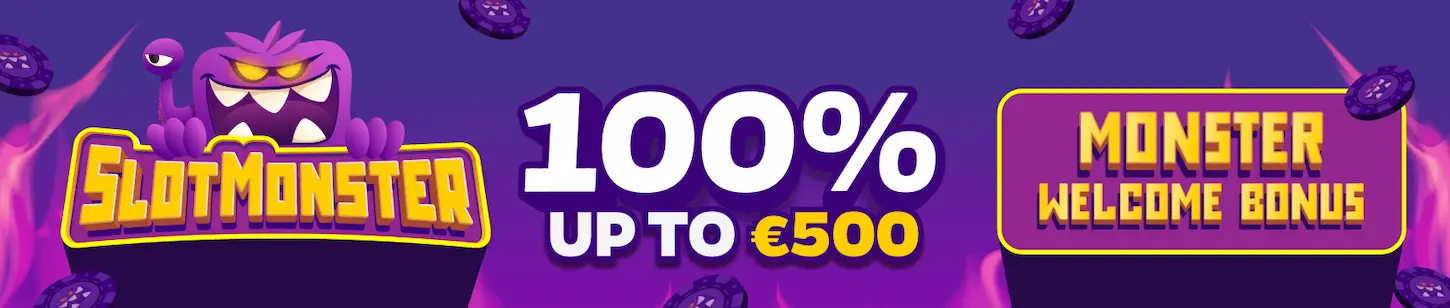 slot monster head banner